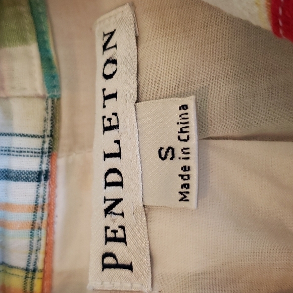 Pendleton Patchwork Button Up Coat - Size S - Picture 7 of 9